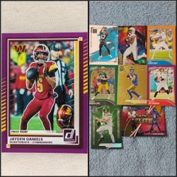 9 Case Hit/Low Numbered NFL Cards For 75 (Read Description For Details)