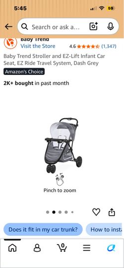 Baby trend stroller trike
