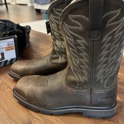 Ariat Groundbreaker Steel Toe Boots - Size 11