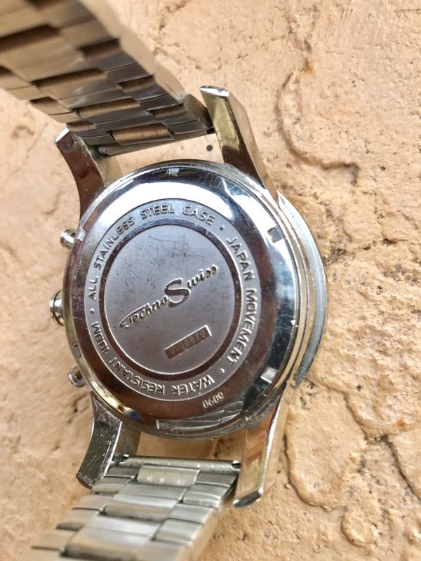 Techno Swiss Chronograph Watch Jewelry Accessories
