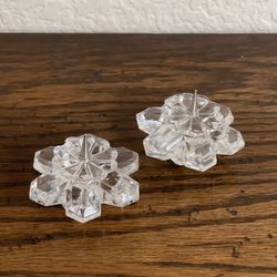 Swarovski Crystal Snowflake Candleholder 