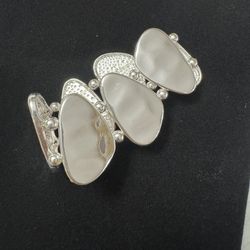 Silver Stretch Bracelet 