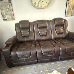 Power Reclining Sofa And Chair 