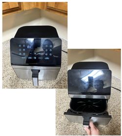 Gourmia Large Digital Air Fryer – Stainless Steel