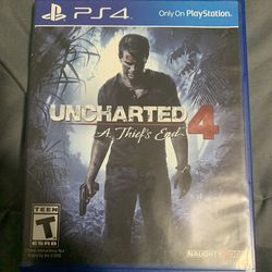 Uncharted 4 A Thief’s End (PS4)