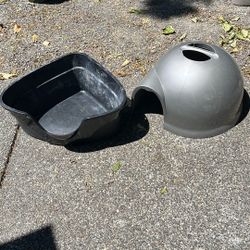 Free Cat Litter Box And Cover