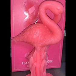 Flamingo Candle