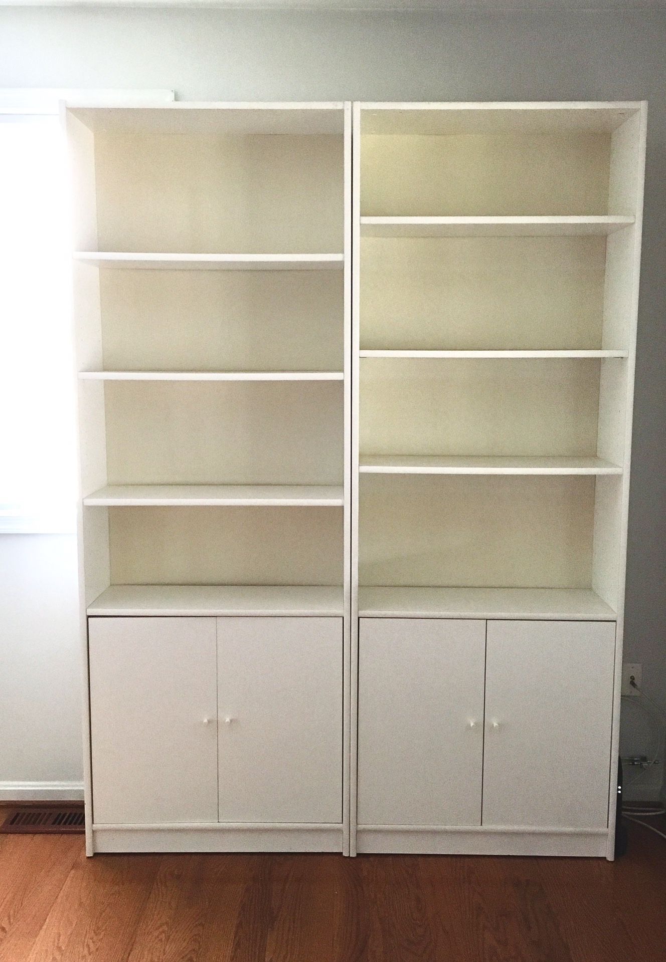 2 Tall Book Shelves