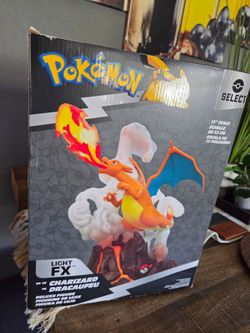 Jazwares pokemon light fx Charizard 13 inch deluxe figure, new
