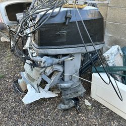 1973 Evinrude 40 Hp And Parts Motor