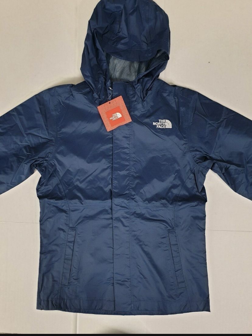 NWT The north Face Girls Rain Shell Jacket, Size M