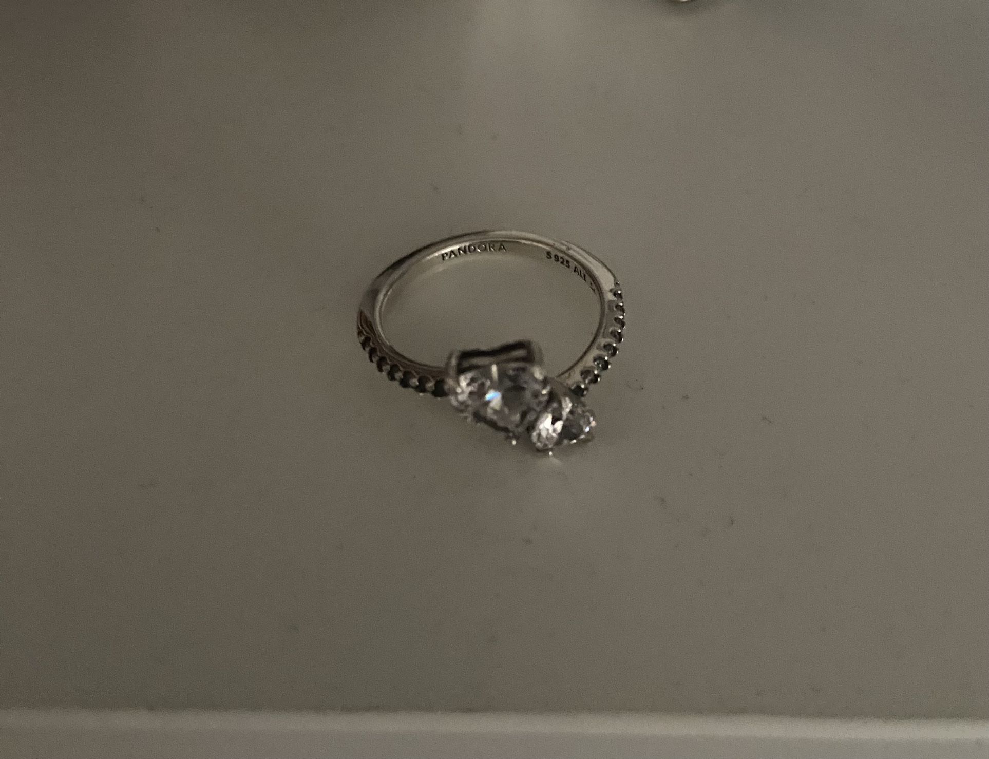 Pandora Double Heart Ring