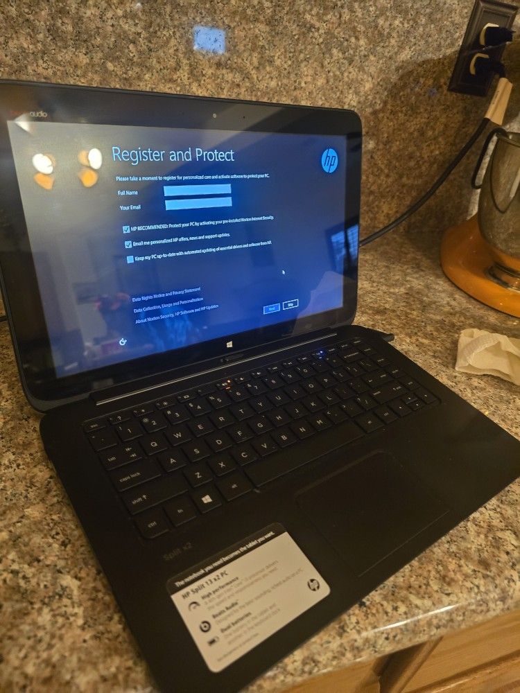 FOR FIX OR PARTS HP Split 13 X2 Laptop Tablet