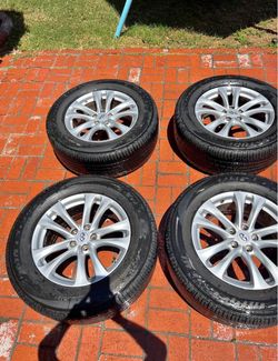 18” 5 lug rims 5x114.3 $450