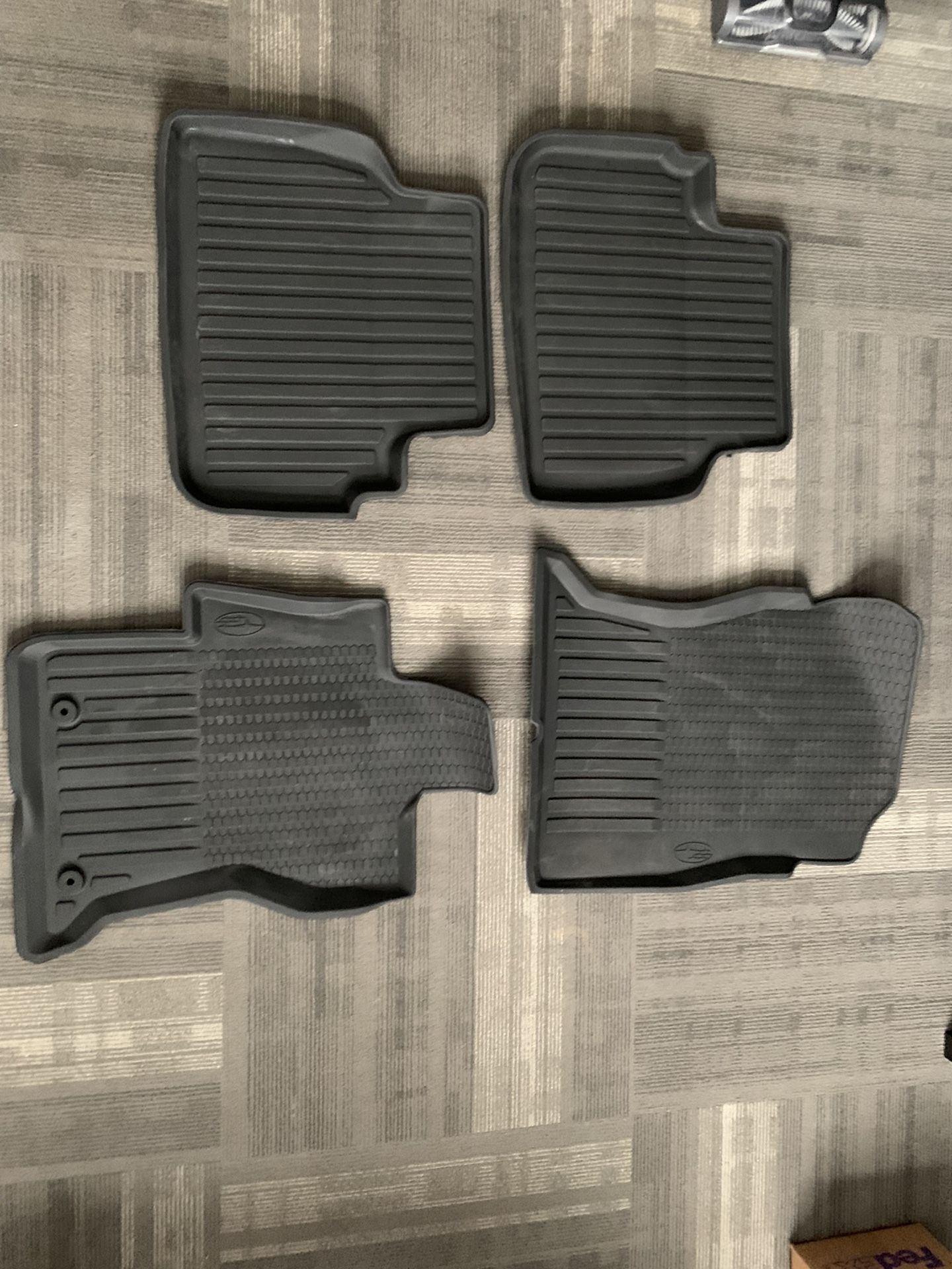 OEM Subaru Crosstrek Rubber Floor mats