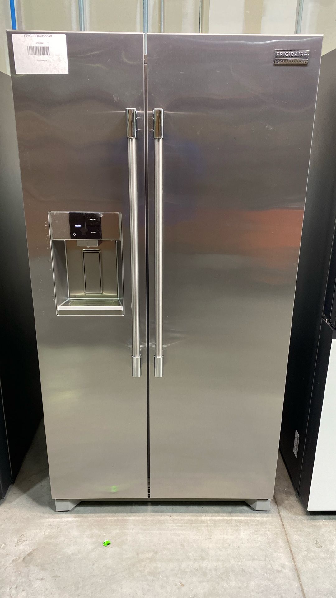 Frigidaire Professional PRSC2222AF 22 Cu. Ft. 36" Counter-Depth Side-by-Side Refrigerator MSRP $2449