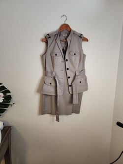 Worthington Skirt And Vest Set Size M 