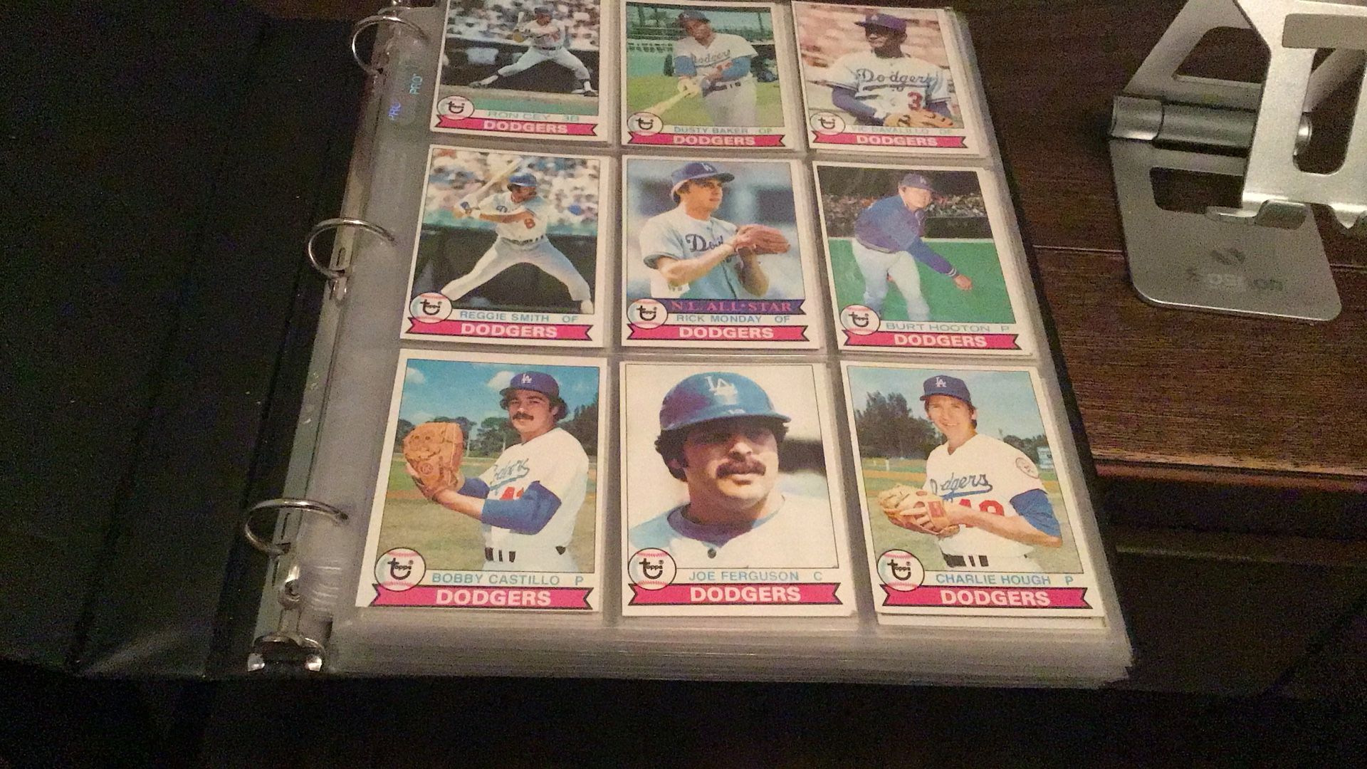 Vintage 1979 Topps Baseball Cards In Binder