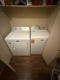 Washer and dryer  900