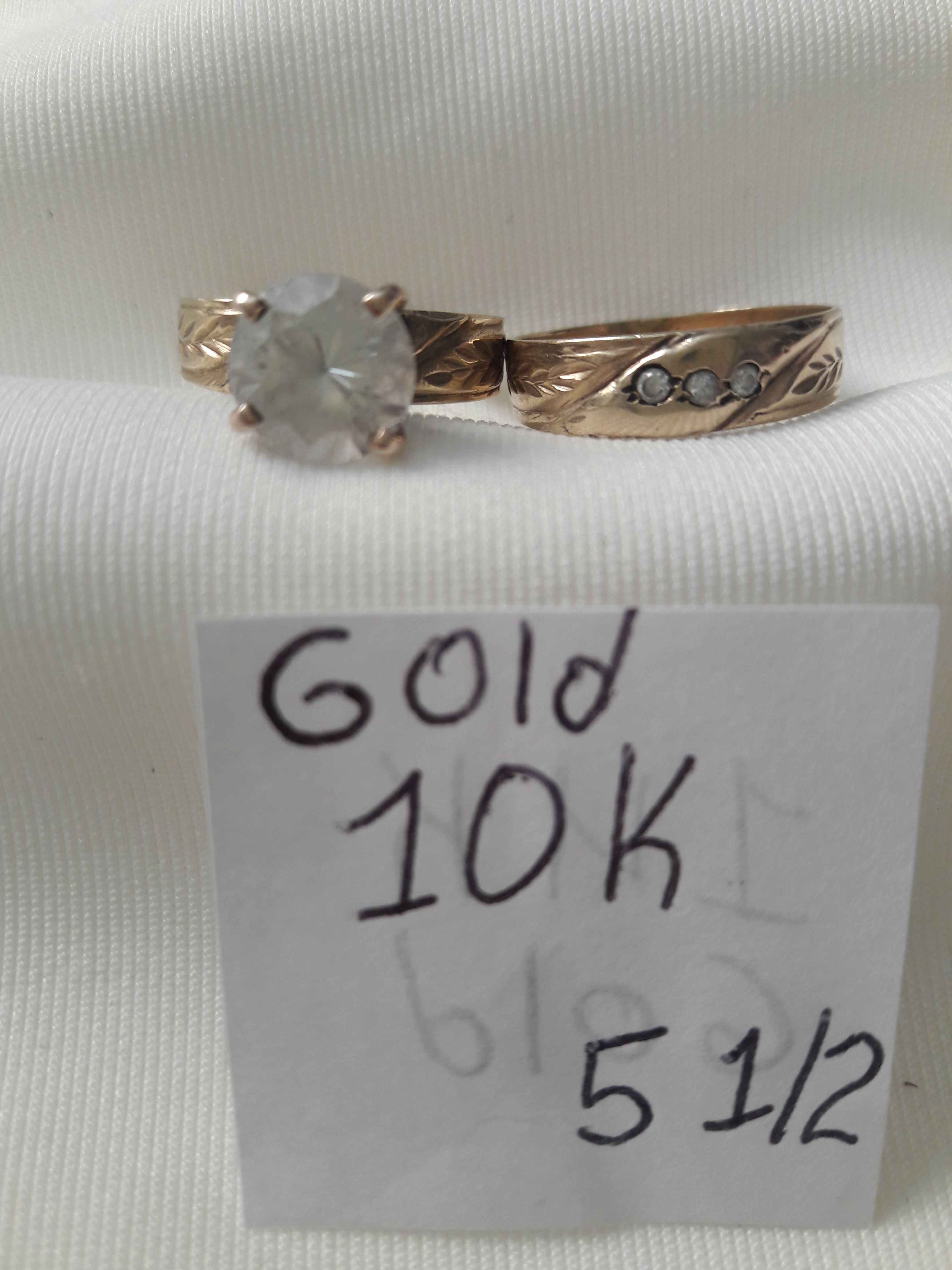 10k Gold Wedding Rings