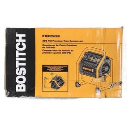 BOSTITCH BTEC25200 2.5-Gallon 200-PSI Electric Trim Air Compressor