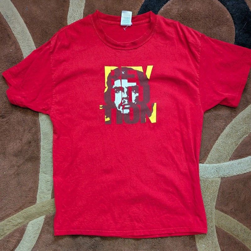 Vintage Che Guevara Revolution T-Shirt Size Large