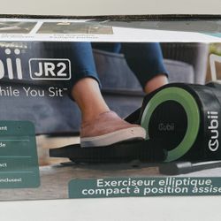 NEW - Cubii JR2 Compact Under Desk Elliptical 