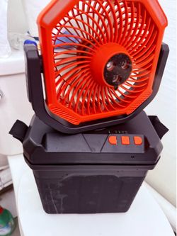 Camping /outdoors re chargeable misting fan