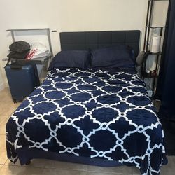 Full Size Bed (Mattress + Frame + Adjustable Base)