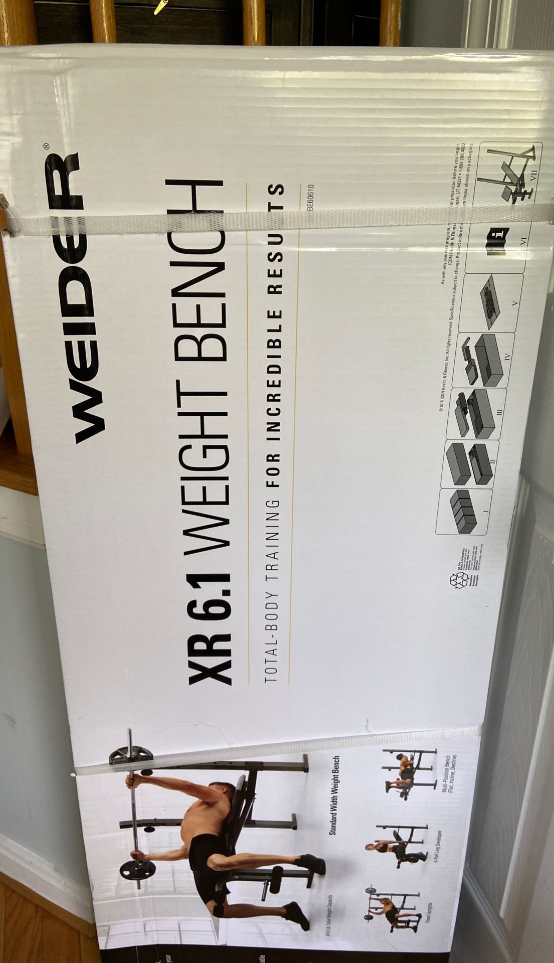 Brand New WEIDER XR 6.1 multi-position weight bench