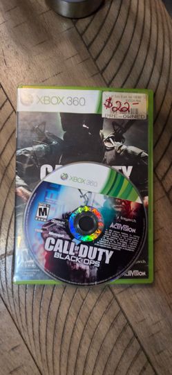 Call of Duty Black Ops Microsoft Xbox 360 Video Game
