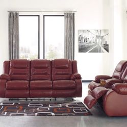 [SPECIAL] Vacherie Salsa Reclining Living Room Set

