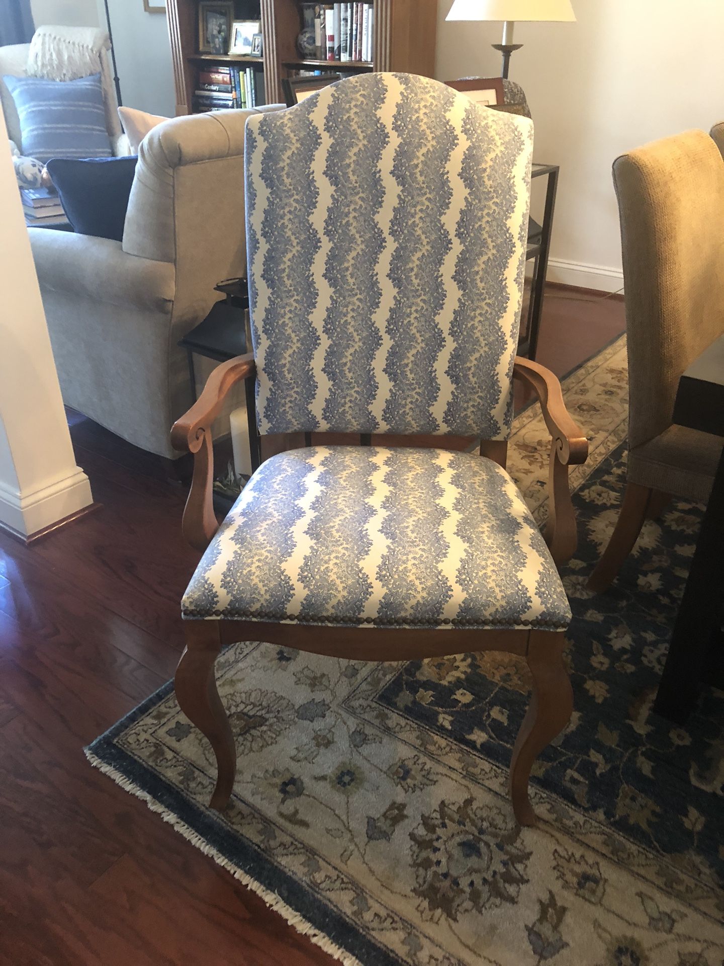 Ethan Allen Upholstered Accent Chairs (2 Available)