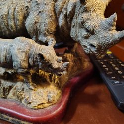 Rhino Statue