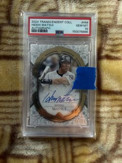Hideki Matsui Auto PSA 10