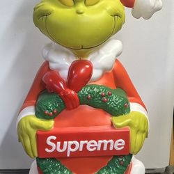 Supreme Grinch Blow Mold