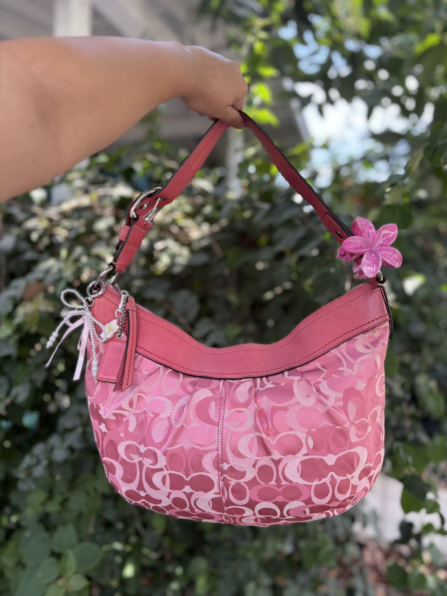 Vintage Coach Pink Bag