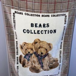 Koyo Teddy Bear Collection Blanket $30
