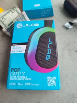 Jlab Pop Party ultra portable Bluetooth speaker