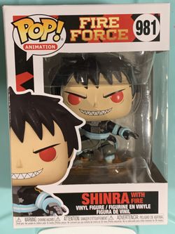 Shinra With Fire Funko Pop