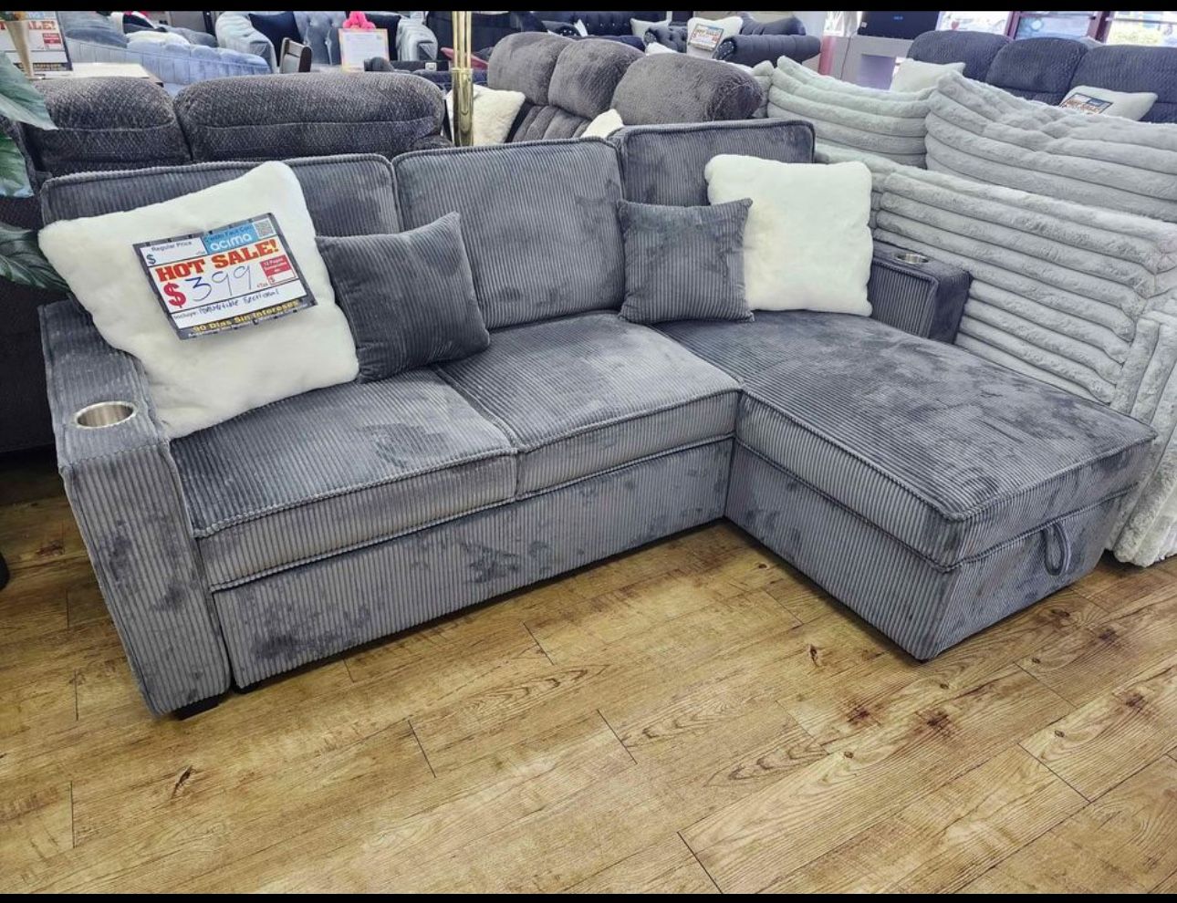Corduroy Couch New In Box