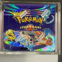 Authentic Factory Sealed Pokemon Legendary Collection Booster Box