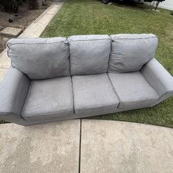 Grey Couch Need Gone ASAP. I Will Take Offer
