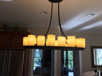 Kitchen island lights..1 year old.. excellent condition! Very inviting and warm ambiance. Asking for $200.