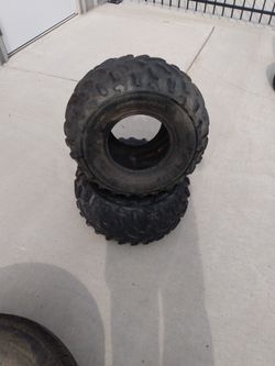 8025x12.10 Two Star Dunlap Kt125m Quad Tires Mud Tires