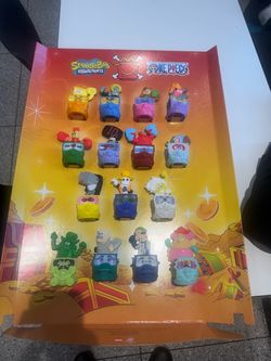 Mcdonalds New One Piece Collectible Set
