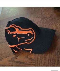 Boise State Broncos black & orange flex fit hat - Adult