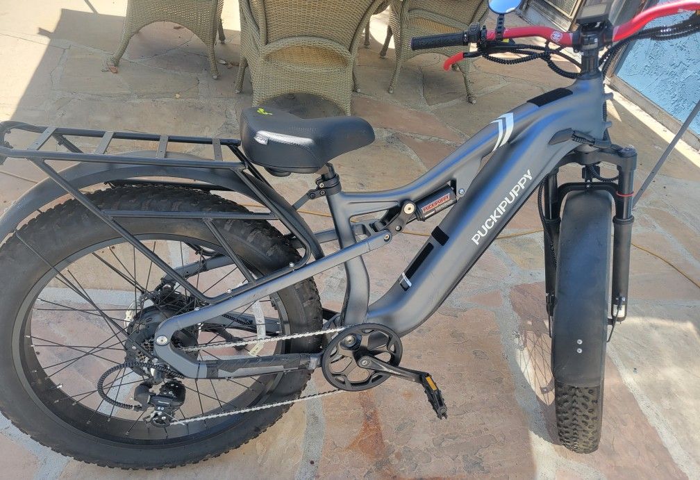 Mountain Ebike Puckipuppy Labrador See Pics
