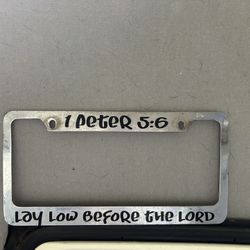 Car License Plate Holder 