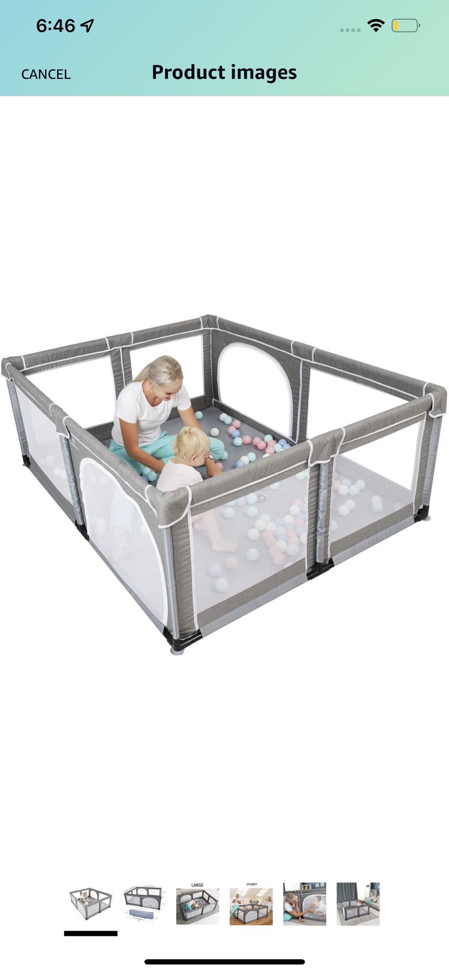 Large play pen 